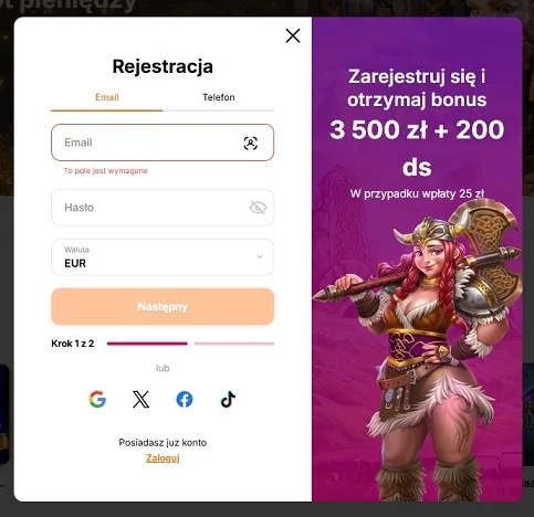 HitNSpin-Casino-formularz-rejestracyjny-1